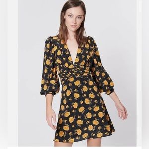 Veronica Beard Marion Blouson Silk Dress 4